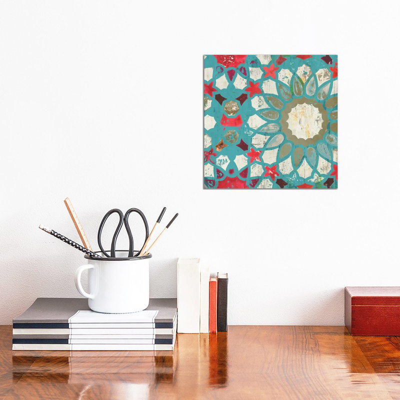 Folky II by Aimee Wilson - Wrapped Canvas Print, 30.48 cm H x 30.48 cm W
