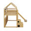 Lit mezzanine simple avec tente-745555564