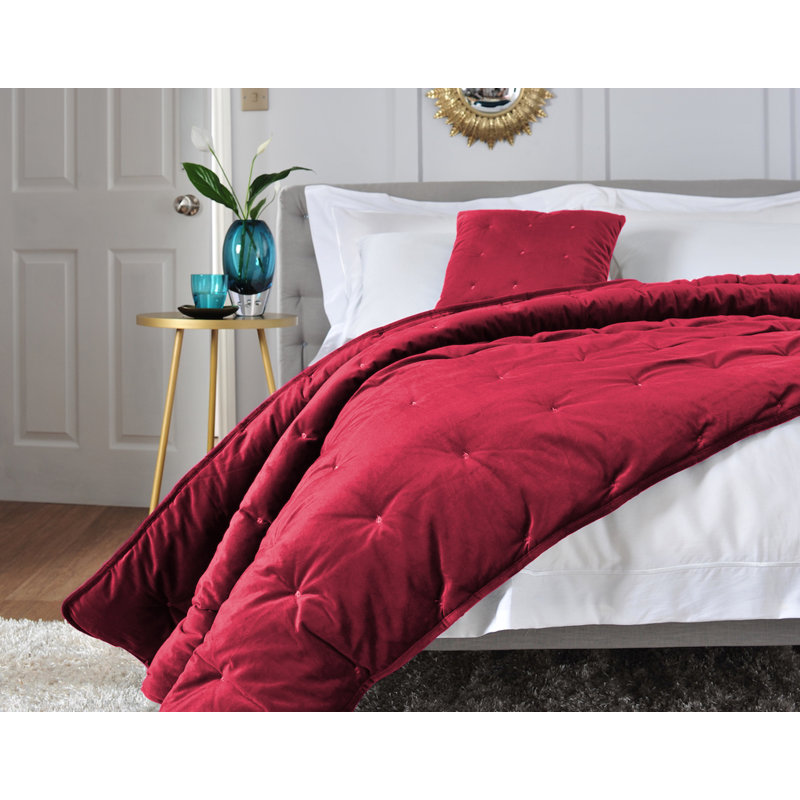 Throw Blanket, Red