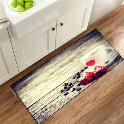 Vintage Look Anti-Fatigue Non-Skid Kitchen Mat