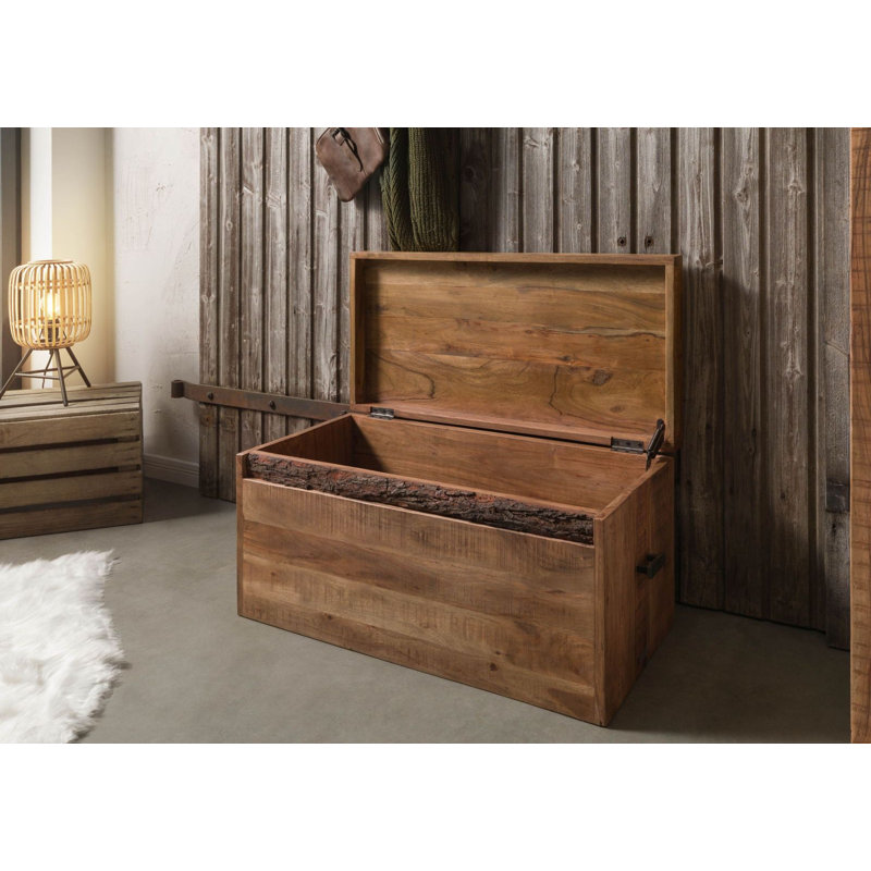 BARK Solid Wood 80cm W Chest of Drawers