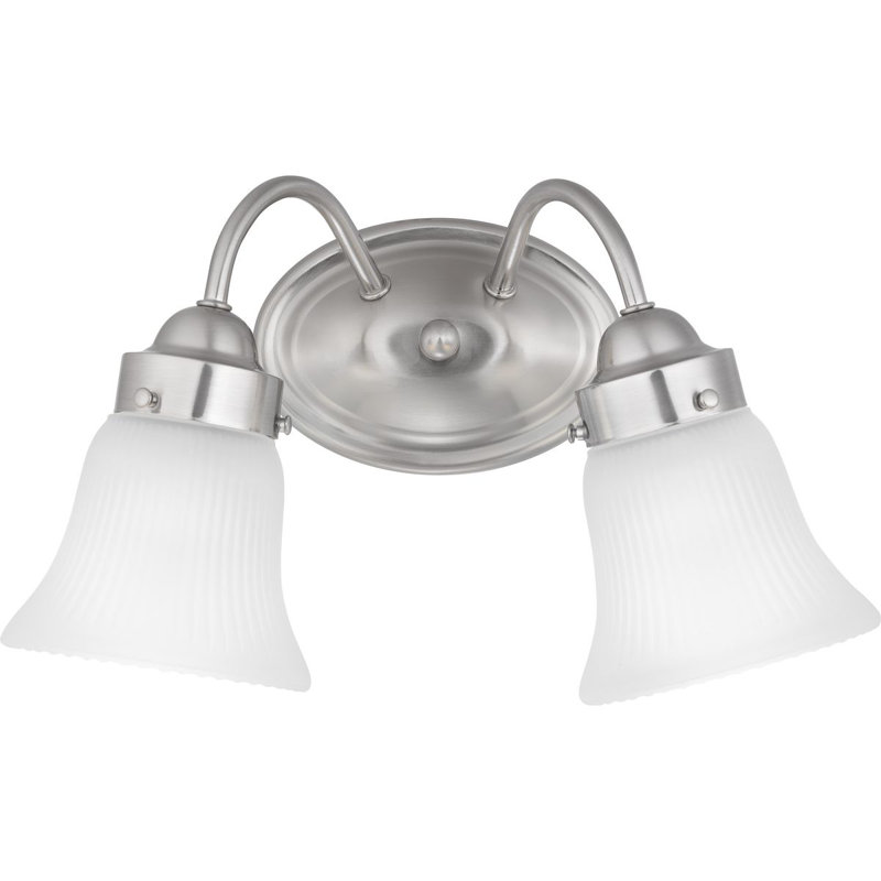 Searfoss 2 - Light Dimmable Vanity Light, Brushed Nickel