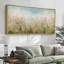 "Fresh Wildflower Field with Daisies" - très grande impression sur toile encadrée-70609140-70609148