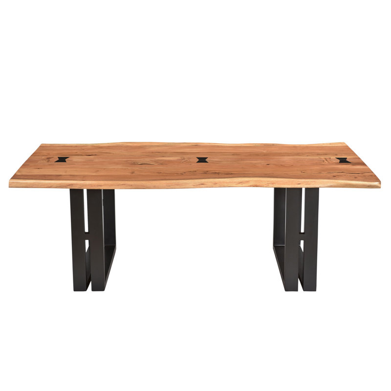 Absarokee Solid Wood Top Console Table, 18" H x 52" W x 30" D