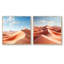 Desert Glamis Sand Dunes - Ensemble de 3 collages carrés du désert-1175773153-1175773158