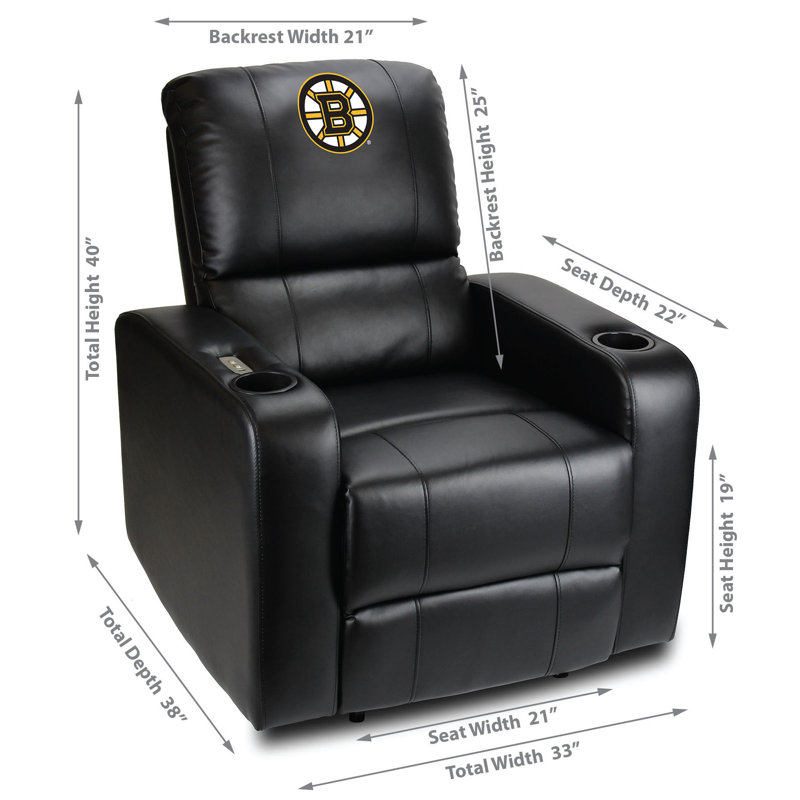 Fauteuil inclinable électrique NHL, Boston Bruins