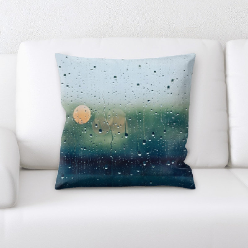 Microsuede Throw Pillow