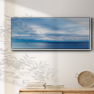 Forever Blue- Framed Canvas