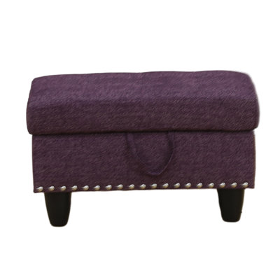 Andikan 28.5" Wide Tufted Rectangle Storage Ottoman by Latitude Run