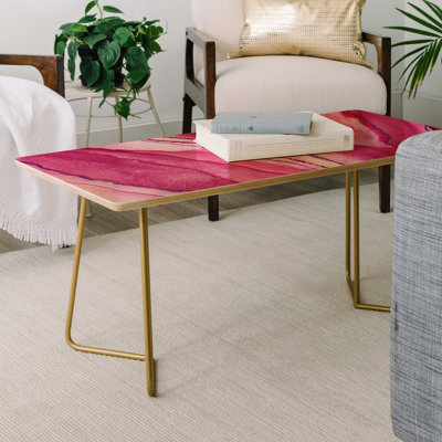 Table basse traîneau