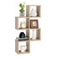 Tablette murale réversible à 4 cubes Duppstadt-75194992