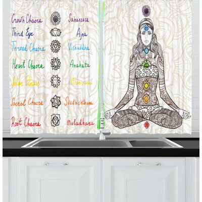 Pointed Kitchen Curtain