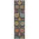 Machine Washable Indoor/Outdoor Mattera ACN2288 Damask Rug