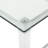 Ultra-Modern Tempered Glass and Acrylic Coffee Table