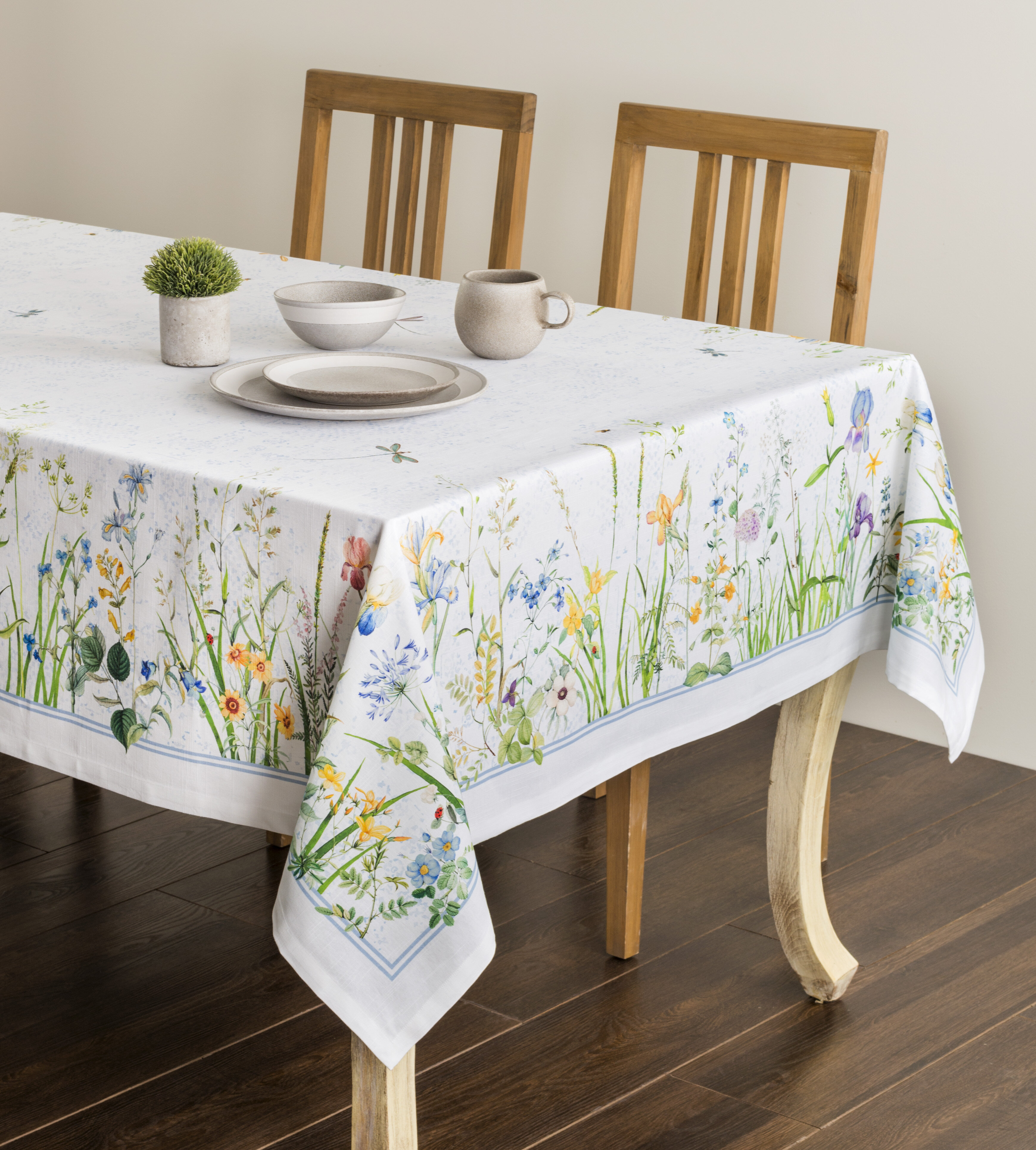 Maison d' Hermine Cotton Tablecloth And Curtain - Maison d' Hermine Home  Furnishings Sale