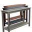Console Eucalyptus, gris argenté