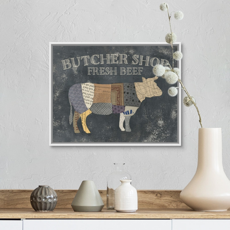 From the Butcher Elements 22 - impression, Cadre flottant blanc, H 13 po x l 16 po x P 1,75 po