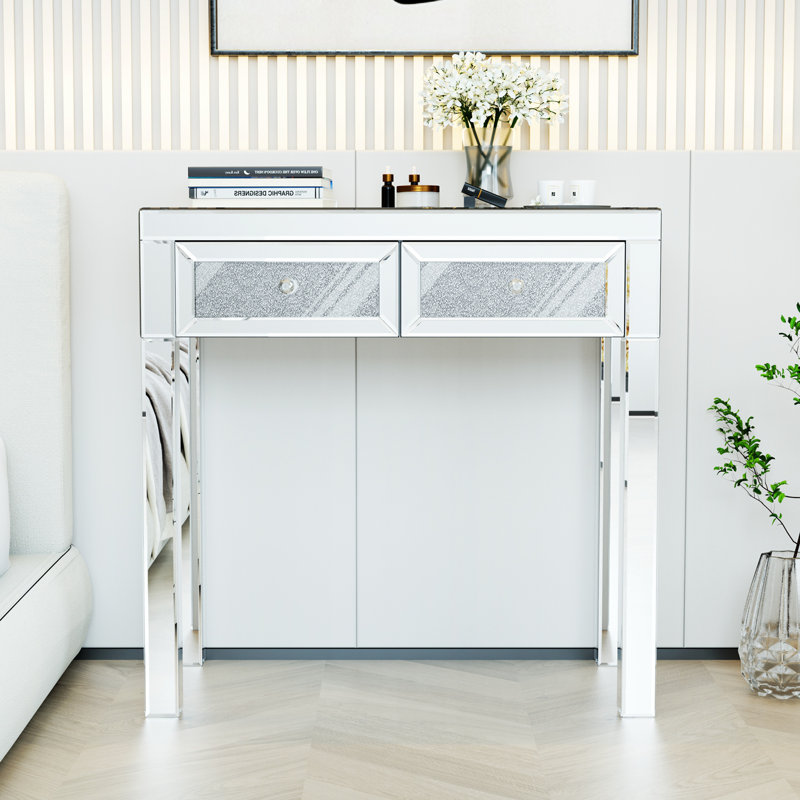 Ensemble coiffeuse avec tabouret Kietan