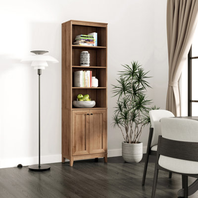 Gonroff 23.75" W x 79.50" H x 12.25" D Bookcase by Millwood Pines