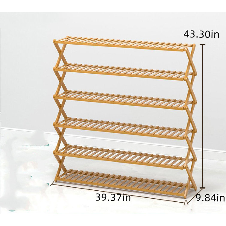 30 Pair Standing Shoe Rack Assembly Instructions — Richards Homewares, Inc.