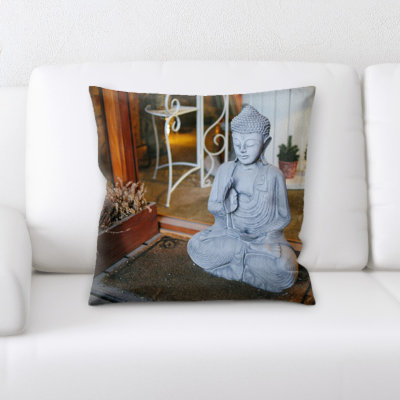 Ludwig Microsuede Reversible Throw Pillow