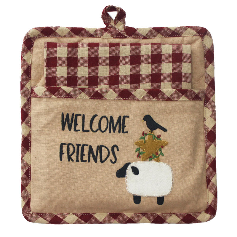 Home Collection By Raghu Cotton Potholder Set