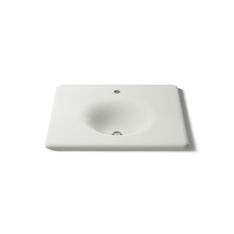 Iron Impressions 26" Single Bathroom Vanity Top, Dune, Single, Dune