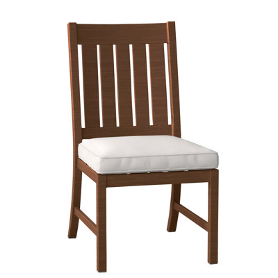 Club Patio Dining Side Chair with Cushions