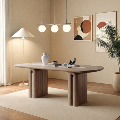 Beautiful Durable Built-in rock Slab Dining Table