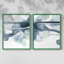 ABSTRACT Series DCCX III - Reproduction encadrée de qualité supérieure - prêt à être accroché - aucun clou requis - aucun clou requis-1063999120-1063999134