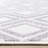 Kortana Collection White Grey Southwest Area Rug-1505293759