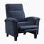 Fauteuil inclinable manuel 35 po avec revêtement en chenille Cambourne-723137994