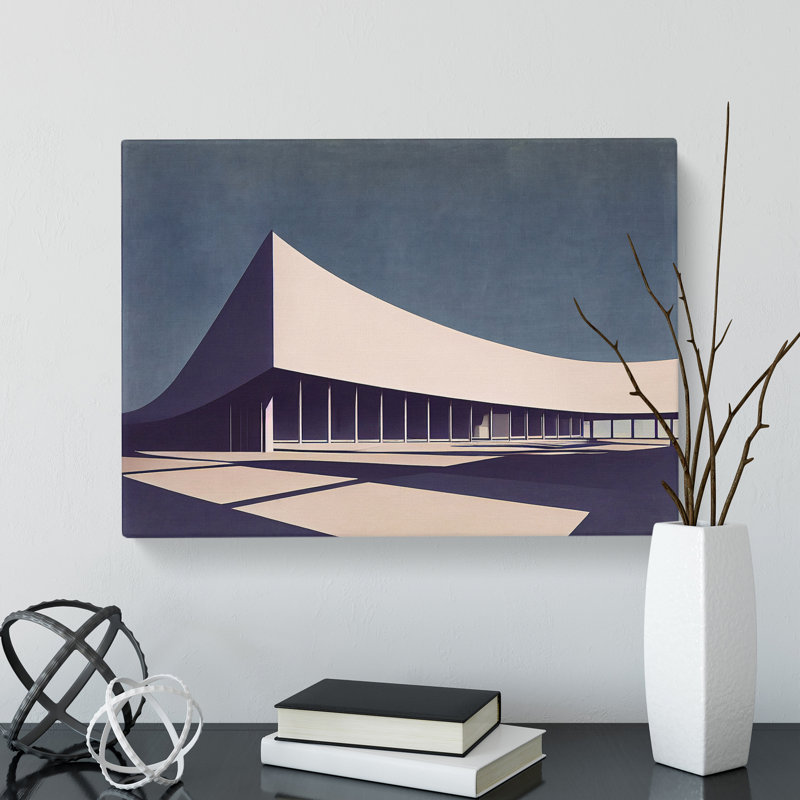Modern Building Architecture Vol.2 - Wrapped Canvas, 50cm H x 76cm W x 3cm D