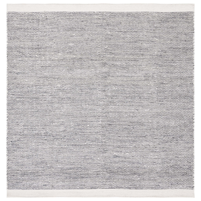Tapis Natura 776 noir / ivoire, Carré 6 pi