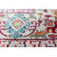 Olaughlin Power Loom Pink/Blue/Ivory Rug-1863756513