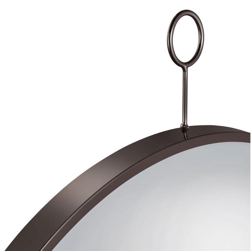 Miroir décoratif nickel