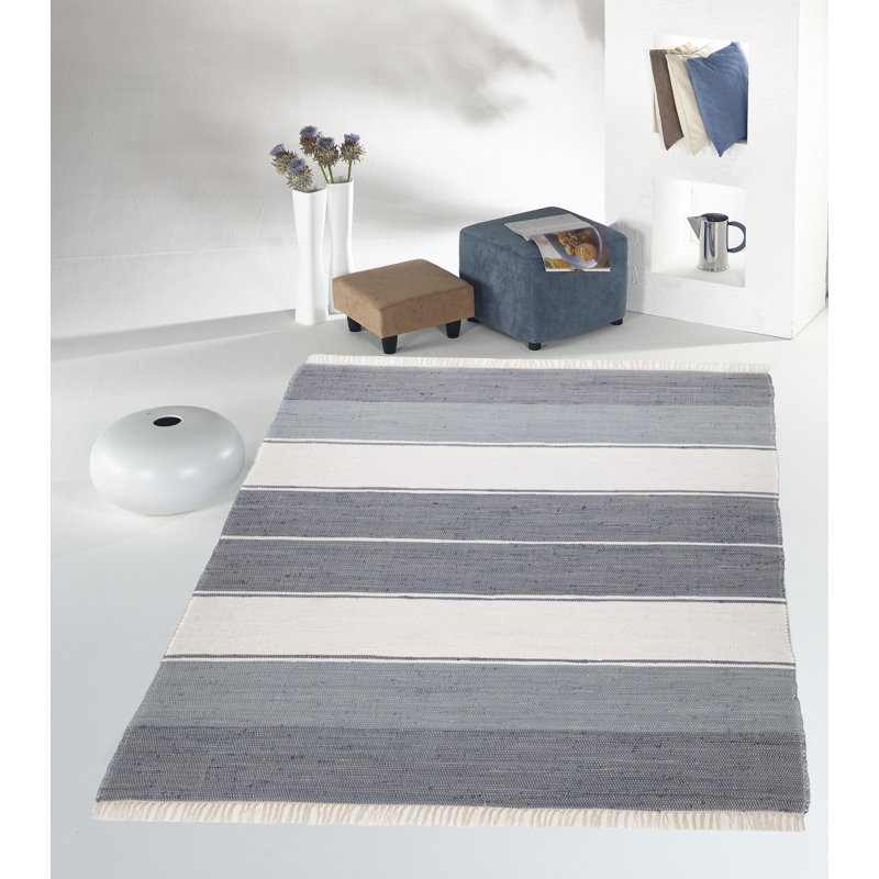 Leonhardt Hand Woven Cotton Indoor Rug, Rectangle 160 x 230cm