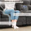 Canapé de 88,9 po de large avec repose-pieds, canapé modulaire Cloud, canapés modulaires pour le salon, revêtement capitonné en forme de nuage sans dossier, dossier capitonné et design moderne-1535532186