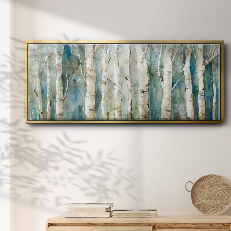 Birchwoods- Framed Canvas
