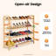 Range-chaussures à 4 niveaux