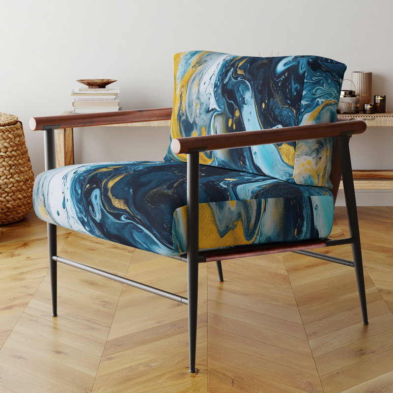 Curci - Chaise rembourrée Geode , Noir, noir, noir, noir