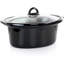 Better Chef 4 Quart Oval Slow Cooker With Removable Stoneware Crock, Stainless Steel