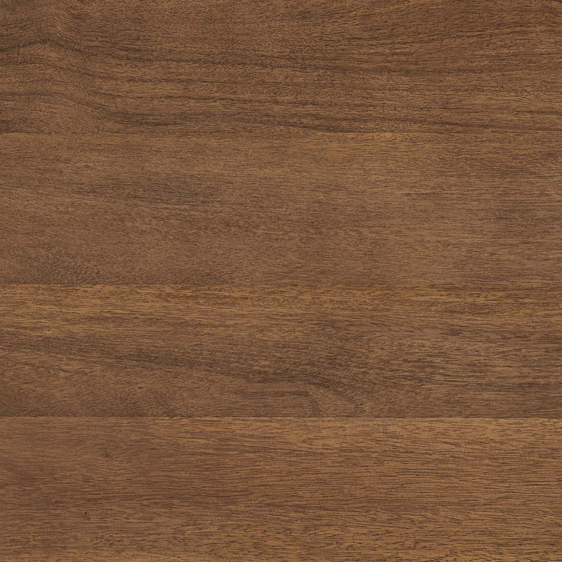 Walnut Rectangular Solid Mango Wood Coffee Table with Adjustable Foot Pads