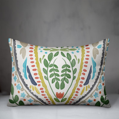 Outdoor Reversible Throw Pillow