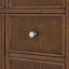 Meuble-lavabo simple 24 po Pendry en noyer foncé, comptoir en quartz blanc, lavabo carré encastré (1 trou), garniture or brossé-134005577-134044228-134044230