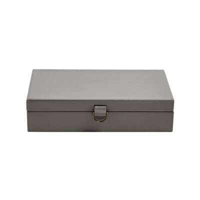 Marbled Leather D Ring Box