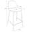 Joshveer Upholstered Counter Stool with Metal Frame-25855852