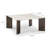 Restis Cream Quartz Square Coffee Table