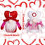 4 pièces de la Saint-Valentin sans visage LOVE Doll