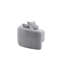 Causeuse S-Curved à double profondeur (21,3 po / 26,8 po), canapé en éponge à compression complète, chenille modulaire pour petits appartements, 400 lb-905573233